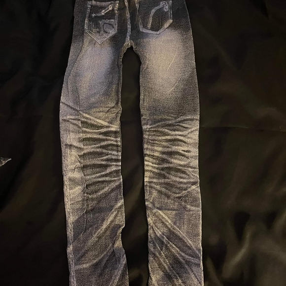 Chuns Jean Print Legging - Picture 5 of 5